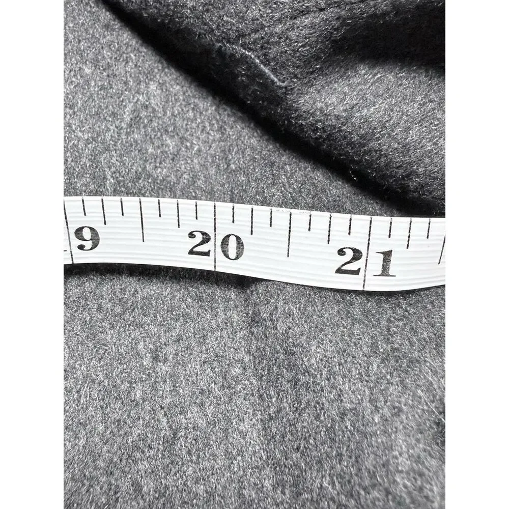 Vito Rufolo 42L Gray Lanificio Wool Silk Made in Italy Blazer Sport Suit Coat